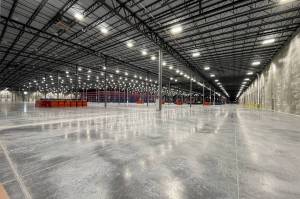 interior expansive warehouse space